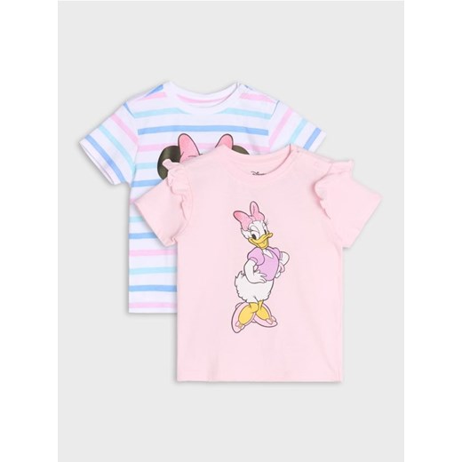 Sinsay - Koszulki 2 pack Disney - biały ze sklepu Sinsay w kategorii Kaftaniki i bluzki - zdjęcie 183919414