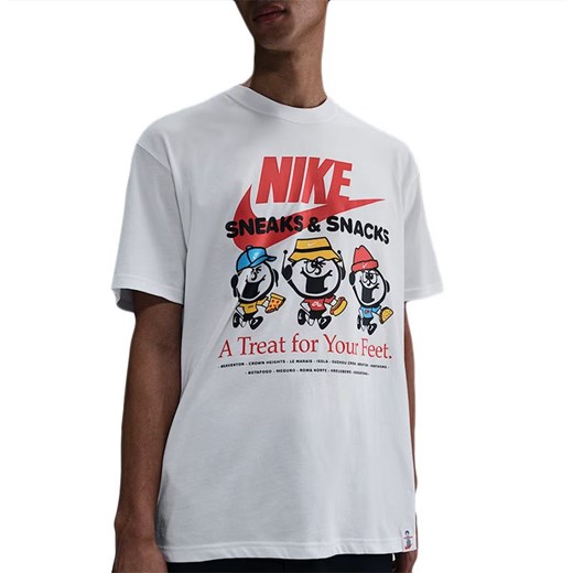 Koszulka męska Nike Sportswear Max90 HJ0754-100 - biała ze sklepu streetstyle24.pl w kategorii T-shirty męskie - zdjęcie 183919432