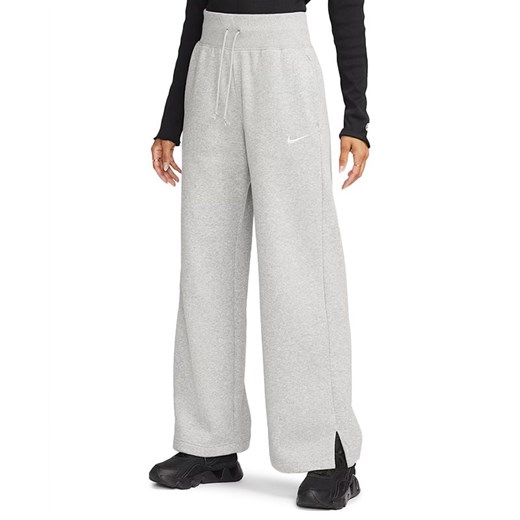 Spodnie damskie Nike Sportswear Phoenix Polar DQ5615-063 - szare ze sklepu streetstyle24.pl w kategorii Spodnie damskie - zdjęcie 183919434