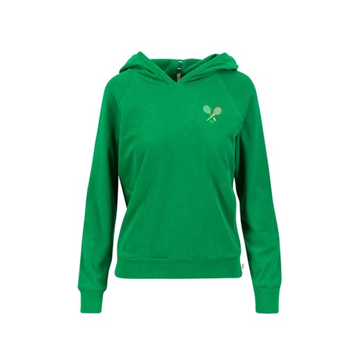 Blutsgeschwister Bluza &quot;Miracle of Wimbledoncourt&quot; w kolorze zielonym ze sklepu Limango Polska w kategorii Bluzy damskie - zdjęcie 183920320
