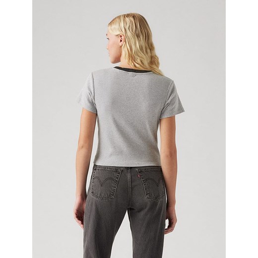 Bluzka damska Levi's bawełniana szara