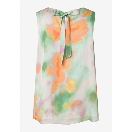 Bluzka damska More & z okrągłym dekoltem bez rękawów 