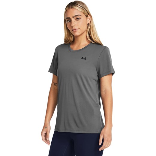 Under Armour Koszulka sportowa w kolorze szarym ze sklepu Limango Polska w kategorii Bluzki damskie - zdjęcie 183920913
