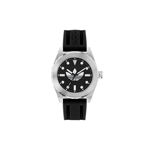 Zegarek adidas Discoverer One AOSY25021 Srebrny ze sklepu eobuwie.pl w kategorii Zegarki - zdjęcie 183920932