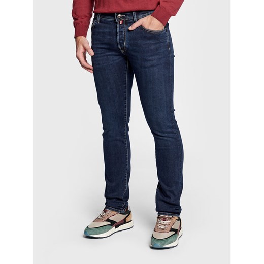 Jacob Cohën Jeansy Nick U Q E06 32 S 3624 Granatowy Slim Fit ze sklepu MODIVO w kategorii Jeansy męskie - zdjęcie 183921624