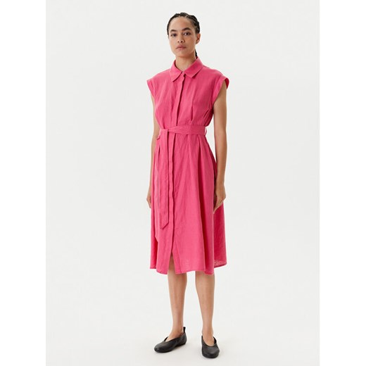 United Colors Of Benetton Sukienka letnia 4AGHDV0B1 Różowy Regular Fit ze sklepu MODIVO w kategorii Sukienki - zdjęcie 183921773