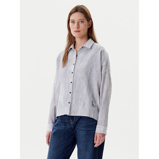 Mustang Koszula Ruby 1016577 Niebieski Loose Fit ze sklepu MODIVO w kategorii Koszule damskie - zdjęcie 183921781