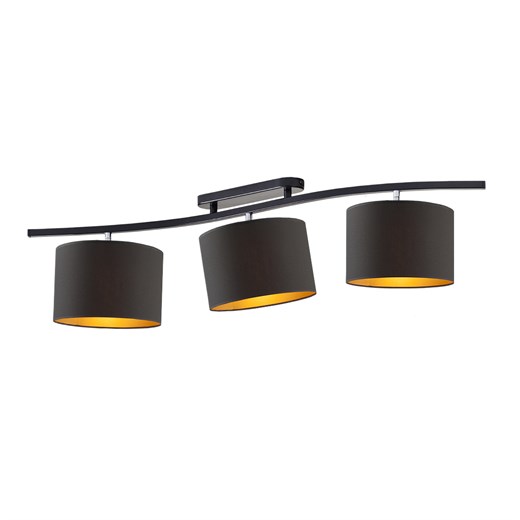 Regulowana 3 punktowa lampa sufitowa na listwie CARTAGENA GOLD ze sklepu Lysne w kategorii Lampy sufitowe - zdjęcie 183922891