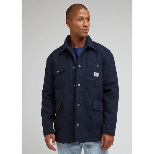 LEE MĘSKA KURTKA WEŁNIANA LEE WOOL JACKET SKY CAPTAIN 112342487 ze sklepu YouNeedit.pl w kategorii Kurtki męskie - zdjęcie 183922973