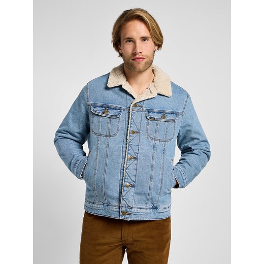 LEE MĘSKA KURTKA JEANSOWA LEE SHERPA JACKET FALLOUT 112355556 ze sklepu YouNeedit.pl w kategorii Kurtki męskie - zdjęcie 183923090