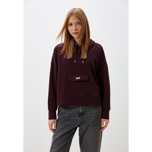 LEE DAMSKA BLUZA LEE VINTAGE HOODIE RODEO PURPLE 112341554 ze sklepu YouNeedit.pl w kategorii Bluzy damskie - zdjęcie 183923151