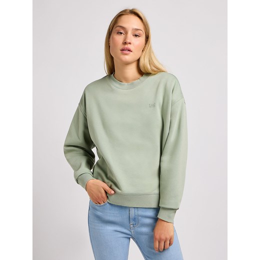 LEE DAMSKA BLUZA LEE CREW SWS INTUITION GREY 112350239 ze sklepu YouNeedit.pl w kategorii Bluzy damskie - zdjęcie 183923300