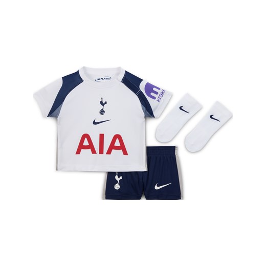 Trzyczęściowy strój piłkarski dla niemowląt i maluchów Nike Tottenham Hotspur 2025/2026 (wersja domowa) – replika - Biel ze sklepu Nike poland w kategorii Odzież dla niemowląt - zdjęcie 183923743