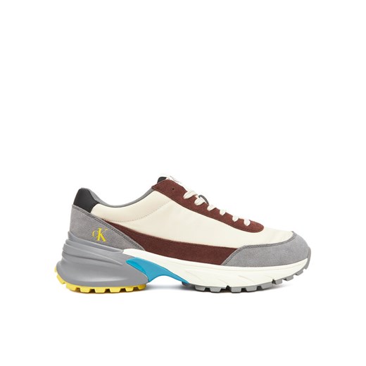 Sneakersy Calvin Klein Jeans Hike Runner Casual Ny-Su YM0YM01292 Beżowy ze sklepu eobuwie.pl w kategorii Buty sportowe męskie - zdjęcie 183924394