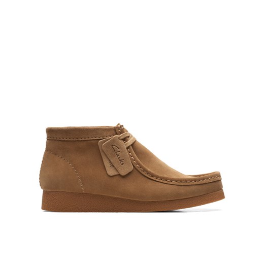 Clarks Trzewiki Wallabee Evo Boot 26172824 Brązowy ze sklepu MODIVO w kategorii Buty zimowe męskie - zdjęcie 183924874