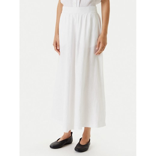 United Colors Of Benetton Spódnica trapezowa 4AGHD004L Écru Regular Fit ze sklepu MODIVO w kategorii Spódnice - zdjęcie 183924890