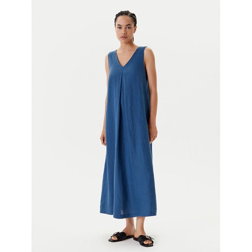 United Colors Of Benetton Sukienka letnia 4AGHDV07C Niebieski Relaxed Fit ze sklepu MODIVO w kategorii Sukienki - zdjęcie 183924912
