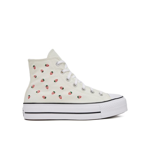Converse Trampki Chuck Taylor All Star Lift A14934C Écru ze sklepu MODIVO w kategorii Trampki damskie - zdjęcie 183924941