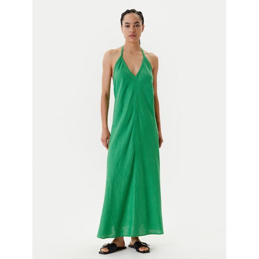 United Colors Of Benetton Sukienka letnia 4AGHDV0BF Zielony Regular Fit ze sklepu MODIVO w kategorii Sukienki - zdjęcie 183924942