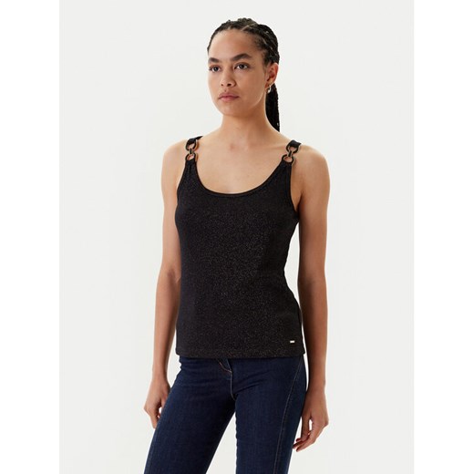 Morgan Top 251-DIDONI Czarny Slim Fit ze sklepu MODIVO w kategorii Bluzki damskie - zdjęcie 183924944
