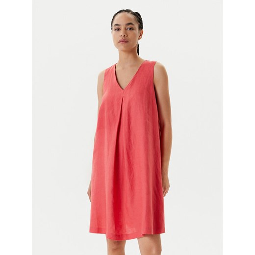 United Colors Of Benetton Sukienka letnia 4AGHDV0AX Czerwony Relaxed Fit ze sklepu MODIVO w kategorii Sukienki - zdjęcie 183924963