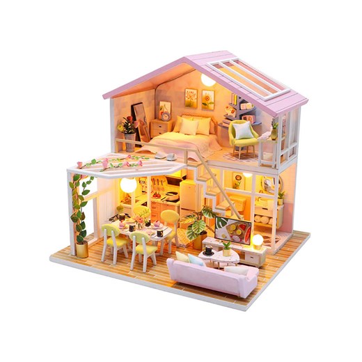 Techkidz Zestaw budowlany &quot;Pink House&quot; - 14+ ze sklepu Limango Polska w kategorii Zabawki - zdjęcie 183926154