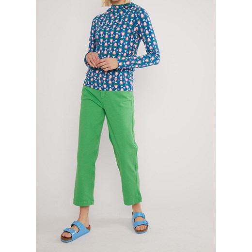 Blutsgeschwister Bluza &quot;Scuba Dubastrawberry and kiss&quot; w kolorze niebieskim ze sklepu Limango Polska w kategorii Bluzy damskie - zdjęcie 183926440