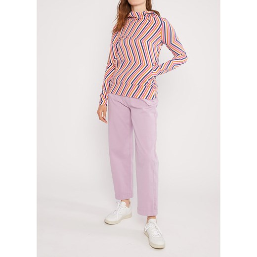 Blutsgeschwister Bluza &quot;Scuba Dubarainbow&quot; w kolorze granatowo-pomarańczowo-różowym ze sklepu Limango Polska w kategorii Bluzy damskie - zdjęcie 183926443