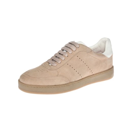 Cinque Skórzane sneakersy &quot;Lucia&quot; w kolorze beżowym ze sklepu Limango Polska w kategorii Buty sportowe damskie - zdjęcie 183926532