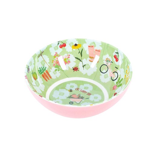 Overbeck and Friends Miska &quot;Oh Happy Day&quot; w kolorze zielonym - Ø 15,5 cm ze sklepu Limango Polska w kategorii Miski - zdjęcie 183926591
