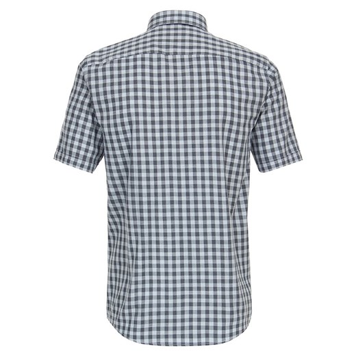 Koszula męska Casamoda casual bawełniana w kratkę z kołnierzykiem button down 