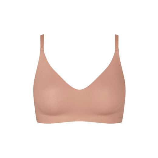 Sloggi biustonosz bralette ZERO Microfibre 2.0 10215243-00ME, Kolor beżowy, Rozmiar L, Sloggi ze sklepu Intymna w kategorii Biustonosze - zdjęcie 183927133