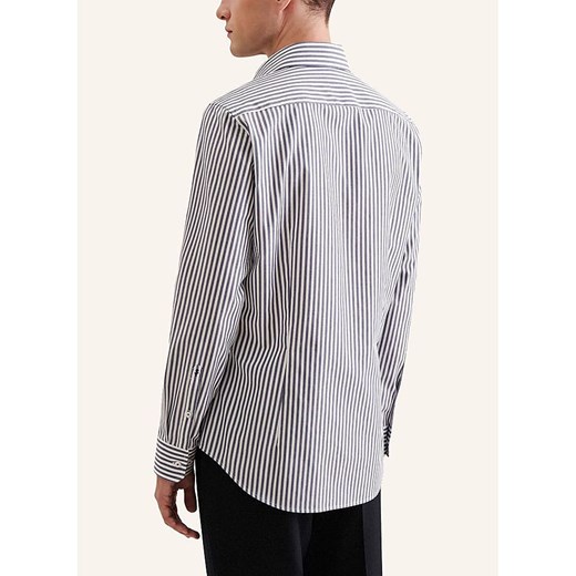 Seidensticker Koszula - Slim fit - w kolorze granatowo-białym Seidensticker 40 wyprzedaż Limango Polska