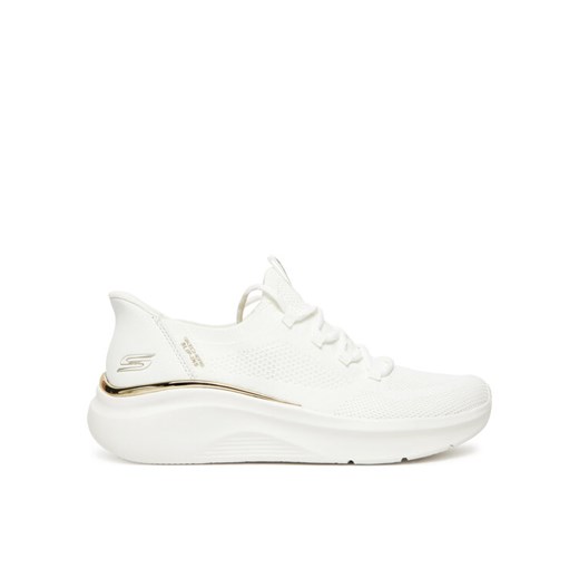 Skechers Sneakersy Bobs B Love-True Delight 117617/WHT Biały ze sklepu MODIVO w kategorii Buty sportowe damskie - zdjęcie 183928671