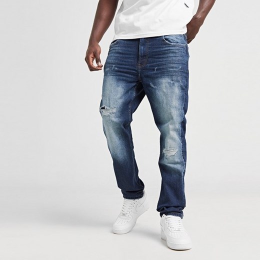 HOODRICH SPODNIE TITAN JEAN BLU ze sklepu JD Sports  w kategorii Jeansy męskie - zdjęcie 183929284