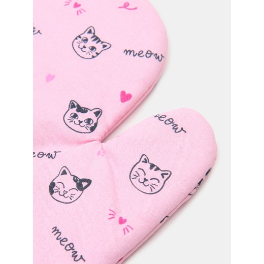 Sinsay - Rękawica kuchenna z motywem kotów - wielobarwny Sinsay One Size Sinsay