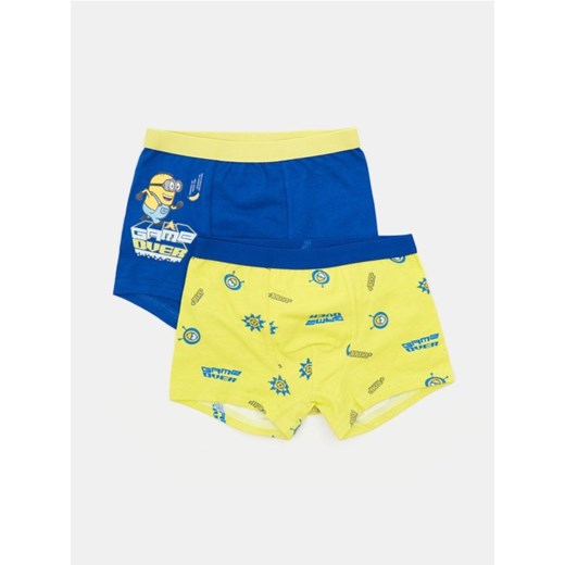 Sinsay - Bokserki 2 pack Minions - wielobarwny ze sklepu Sinsay w kategorii Majtki dziecięce - zdjęcie 183931462