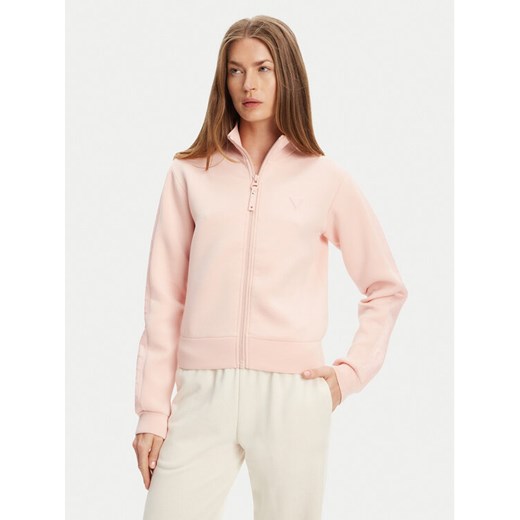 Guess Bluza V2YQ17 K7UW2 Różowy Regular Fit ze sklepu MODIVO w kategorii Bluzy damskie - zdjęcie 183932131