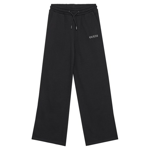 Guess Spodnie dresowe J5YQ14 KA6R4 Czarny Regular Fit ze sklepu MODIVO w kategorii Spodnie dziewczęce - zdjęcie 183932143