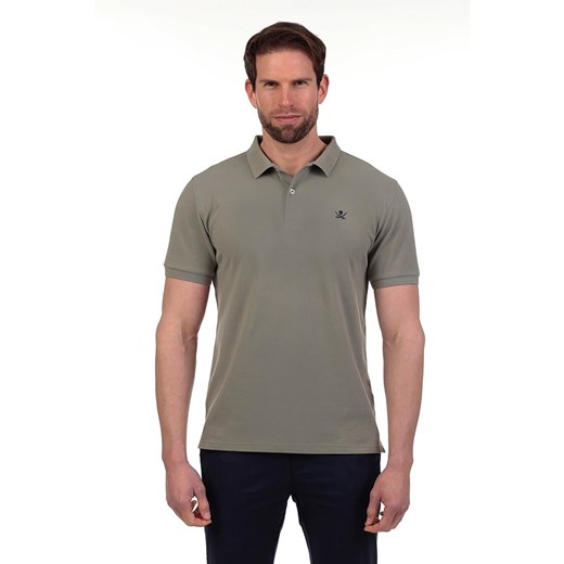 The Time of Bocha Koszulka polo w kolorze khaki ze sklepu Limango Polska w kategorii T-shirty męskie - zdjęcie 183933342