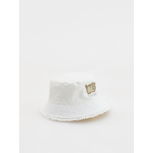 Reserved - Kapelusz bucket hat Pusheen - złamana biel ze sklepu Reserved w kategorii Czapki dziecięce - zdjęcie 183933854