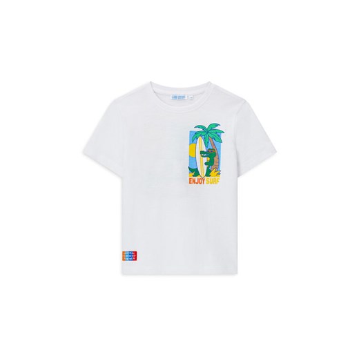 Original Marines T-Shirt DFP2213CM Biały Regular Fit ze sklepu MODIVO w kategorii T-shirty chłopięce - zdjęcie 183934724