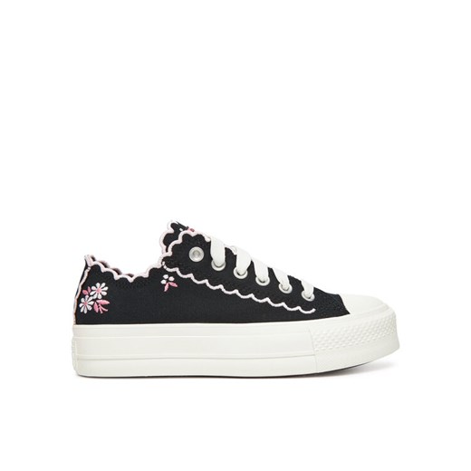 Converse Trampki Chuck Taylor All Star Lift A13529C Czarny ze sklepu MODIVO w kategorii Trampki damskie - zdjęcie 183934763