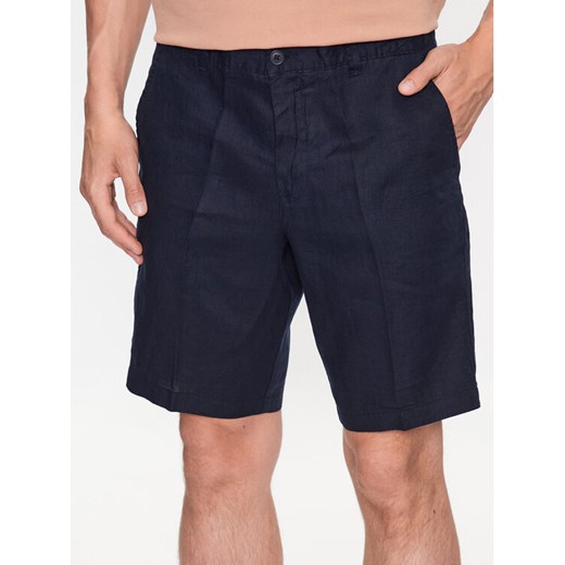 United Colors Of Benetton Szorty materiałowe 4AGH59548 Granatowy Regular Fit ze sklepu MODIVO w kategorii Spodenki męskie - zdjęcie 183934784