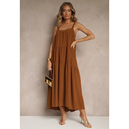Sukienka Renee z krótkim rękawem maxi casual 