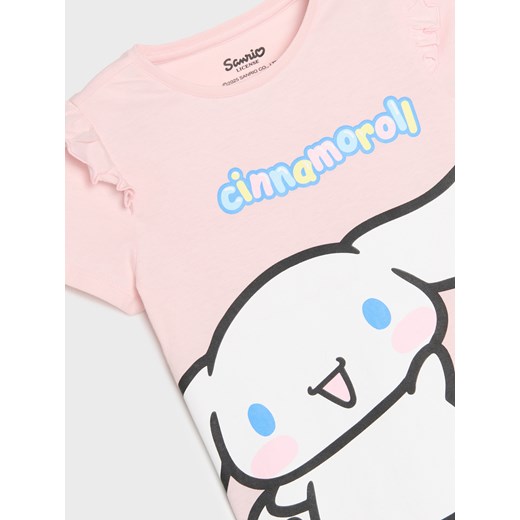 Sinsay - Koszulka Hello Kitty - różowy Sinsay 104 (3-4 l) Sinsay