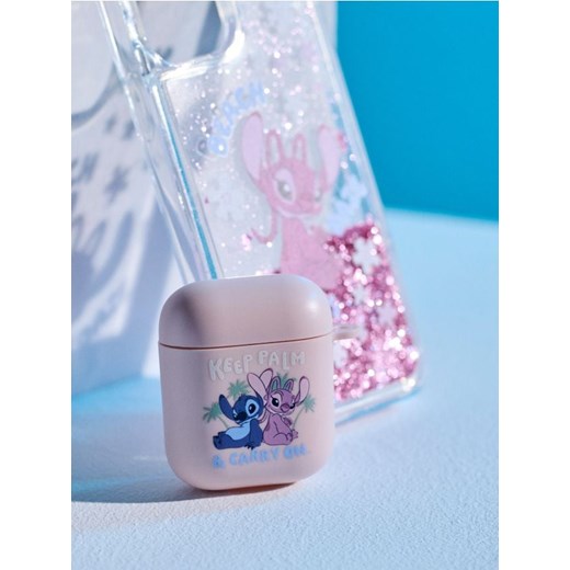 Sinsay - Etui na słuchawki AirPods 1/2 Stitch - różowy ze sklepu Sinsay w kategorii Zabawki - zdjęcie 183937111