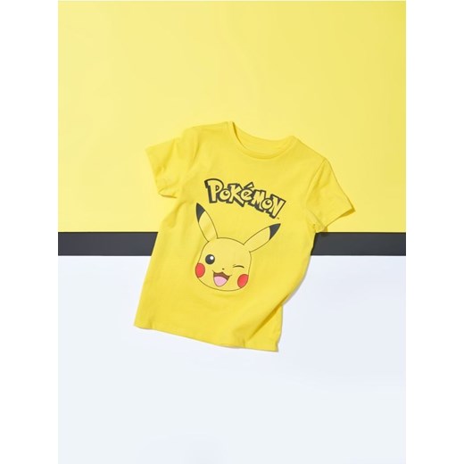 Sinsay - Koszulka Pokémon - żółty ze sklepu Sinsay w kategorii T-shirty chłopięce - zdjęcie 183937221