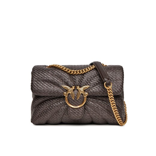 Torebka PINKO Love Puff Classic Cl PE 25 PLTT 100038 A2C8 Brązowy ze sklepu eobuwie.pl w kategorii Torebki damskie - zdjęcie 183937280