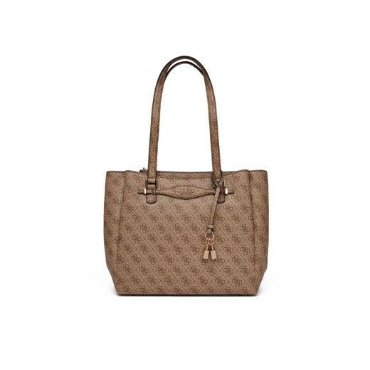 Torebka Guess Katya HWSG96 52230 Brązowy ze sklepu eobuwie.pl w kategorii Torby Shopper bag - zdjęcie 183937284